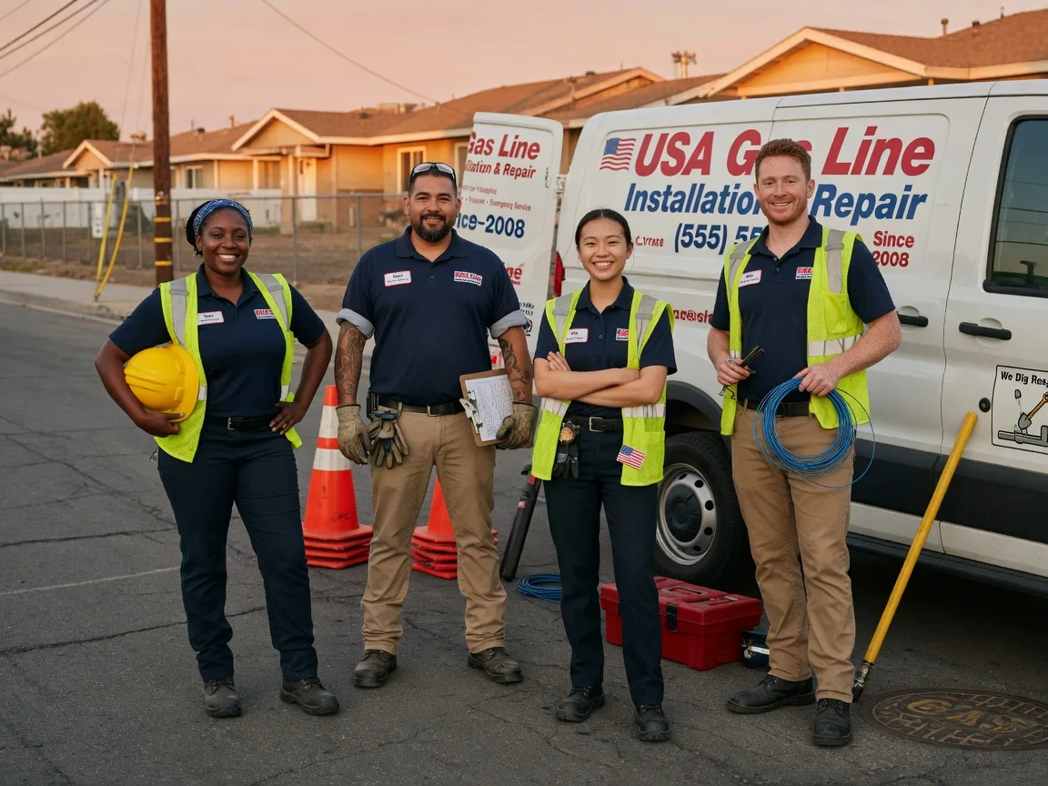 Gas Line Installation company in Scottsburg, IN